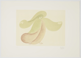 Print, Sintesi di Primavera, Angelo from "Progetti Scenici per 'Sintesi Futuriste,'" Angel, Spring Syntheses