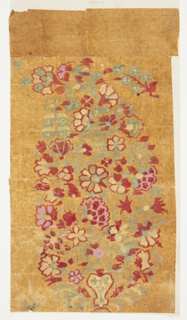 Drawing, Design for Woven Shawl with Paisley Motif