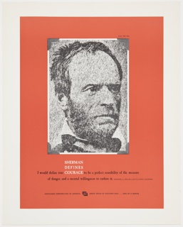 Print, Great Ideas of Western Man Featuring William Tecumseh Sherman