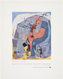 Print, Great Ideas of Western Man Featuring Marcus Aurelius