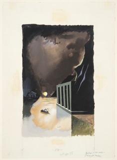 Drawing, Illustration for The Complete Poems and Stories of Edgar Allan Poe