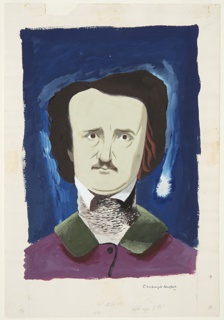 Drawing, Illustration for The Complete Poems and Stories of Edgar Allan Poe