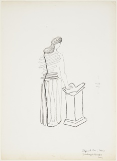 Drawing, Illustration for The Complete Poems and Stories of Edgar Allan Poe