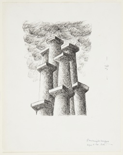 Drawing, Illustration for The Complete Poems and Stories of Edgar Allan Poe