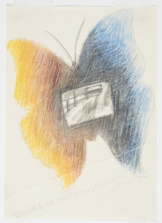 Drawing, Study for "Spring in the Country"