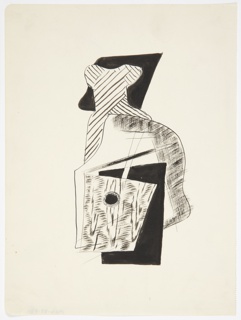 Drawing, Study for an Abstract Composition