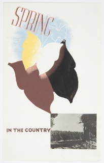 Drawing, Design for "Spring in the Country"