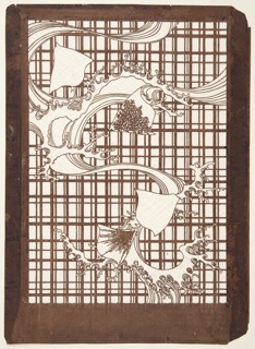Katagami, Waves and Chidori Birds on a Lattice