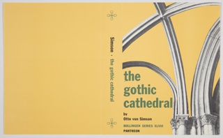 Book Cover, The Gothic Cathedral