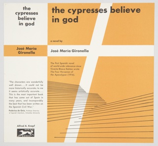 Book Cover, The Cypresses Believe in God