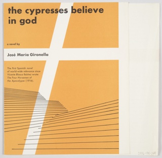 Book Cover, The Cypresses Believe in God