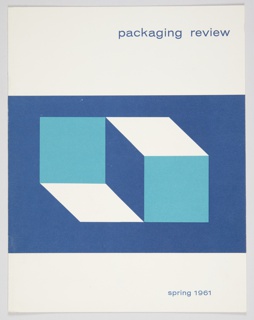 Booklet Cover, Packaging Review, Spring 1961