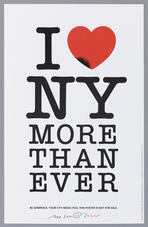 Poster, I [Heart] NY More Than Ever