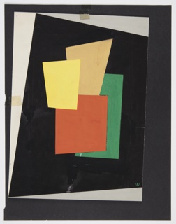 Drawing, Study of a Geometric Abstraction