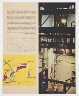 Print, Two Ways to Non-Bauxite Alumina, Page 139 from Fortune