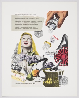 Print, Great Ideas of Western Man Featuring Theodore Roosevelt