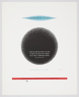 Print, Great Ideas of Western Man Featuring Abraham Lincoln