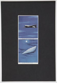 Print, Presentation Board with Airplane Designs