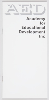 Booklet, Academy for Educational Development