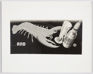 Print, . . . . AND National Bohemian Advertisement Proof