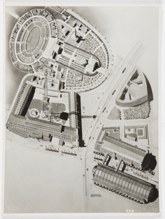 Photograph, Architectural Rendering of Berlin Exhibition Area