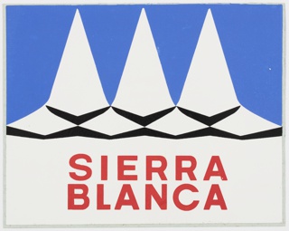 Sticker, Sierra Blanca