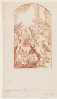 Drawing, The Adoration of the Shepherds