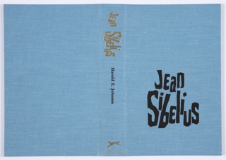 Book Cover, Jean Sibelius