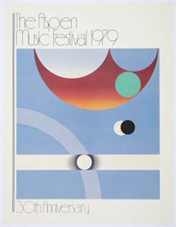 Print, The Aspen Music Festival 1979, 30th Anniversary