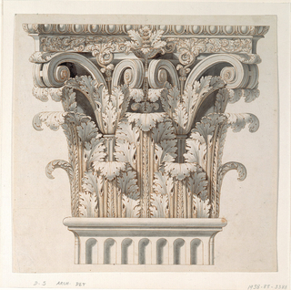 Drawing, Corinthian Capital