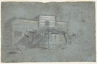 Drawing, Clapboard Shack