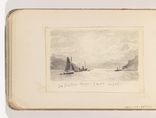 Album Page, Portree Harbor, Isle of Skye, Hebrides Islands, August 16, 1880