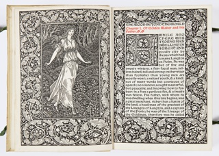 Frontispiece, The Wood Beyond the World