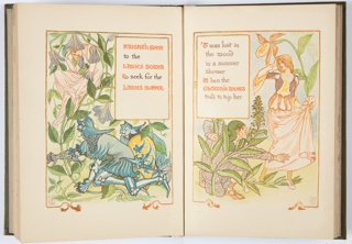 A Floral Fantasy In An Old English Garden: Set Forth In Verses & Coloured Design, Book