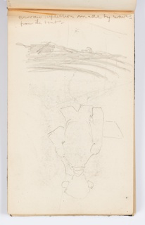 Sketchbook Folio, Sketchbook Page: Artist from Behind