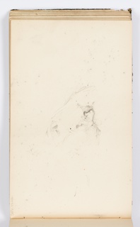 Sketchbook Folio, Sketchbook Page: Man's Face