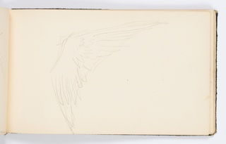 Sketchbook Folio, Sketchbook Page: Wing