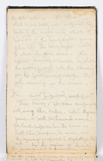 Sketchbook Folio, Sketchbook Page: Notes on Ancient Egyptian Gods and Goddesses