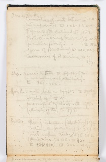 Sketchbook Folio, Sketchbook Page: Isis