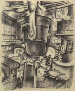 Drawing, A Thimble Full of Hell