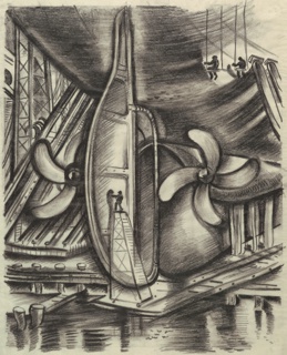 Drawing, Water Flowers