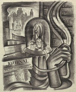 Drawing, Plaster Fingers–and Numbers–Numbers!