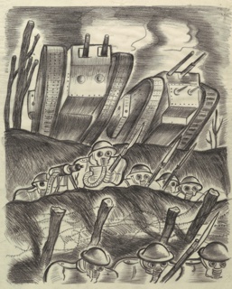 Drawing, Mad Men in Steel Cans