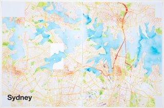 Print, Sydney, from Watercolor Maptiles