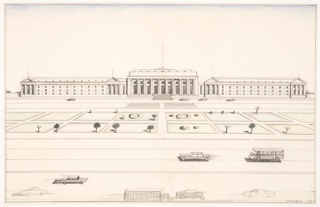 Drawing, Perspectival Street View