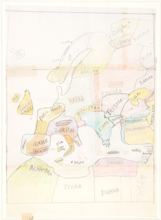 Drawing, Europe Year 3000