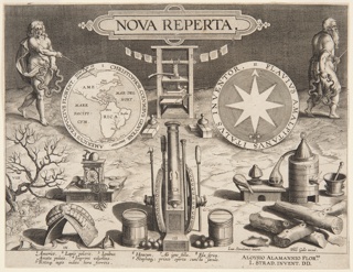 Print, Title page of “Nova Reperta”