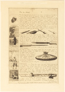 Print, Lettre sur les Eléments de la gravure á l'Eauforte (Letter on the elements of etching), Page 1