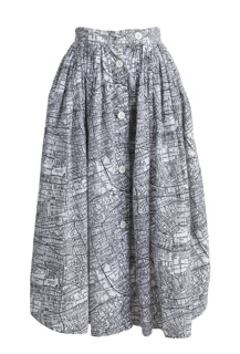 Skirt, WilliWear Map Print
