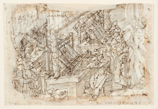 Drawing, Reeling Silk